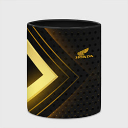 Кружка 3D Honda inscription, цвет: 3D-белый + черный — фото 2