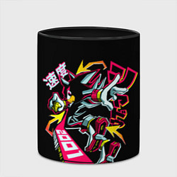 Кружка 3D Шэдоу - Sonic, цвет: 3D-белый + черный — фото 2