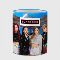Кружка 3D Kpop Blackpink, цвет: 3D-небесно-голубой кант — фото 2