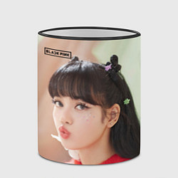 Кружка 3D Blackpink Lisa, цвет: 3D-черный кант — фото 2