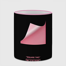 Кружка 3D Blackpink Square two, цвет: 3D-розовый кант — фото 2
