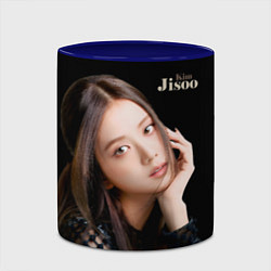 Кружка 3D Blackpink Cute Jisoo Kim, цвет: 3D-белый + синий — фото 2