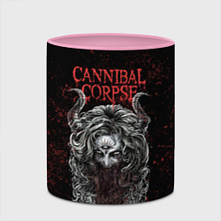 Кружка 3D Cannibal Corpse art, цвет: 3D-белый + розовый — фото 2