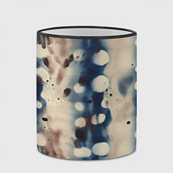 Кружка 3D Тай дай паттерн, цвет: 3D-черный кант — фото 2