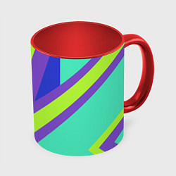 Кружка 3D Имидж 90-х, цвет: 3D-белый + красный