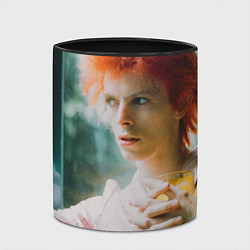 Кружка 3D David Bowie in Haddon Hall, цвет: 3D-белый + черный — фото 2