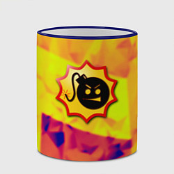 Кружка 3D Serious Sam Croteam, цвет: 3D-синий кант — фото 2