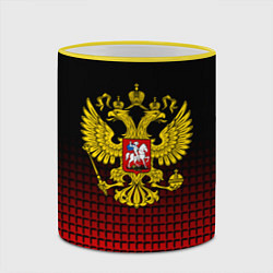 Кружка 3D Русский мир, цвет: 3D-желтый кант — фото 2