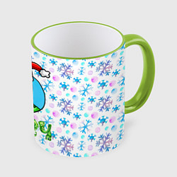 Кружка цветная Год дракона 2024