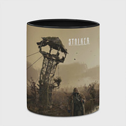 Кружка 3D STALKER трое у вышки, цвет: 3D-белый + черный — фото 2