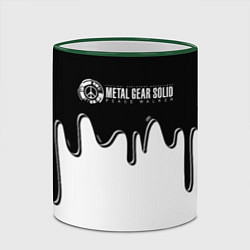 Кружка 3D Metal Gear kojima, цвет: 3D-зеленый кант — фото 2