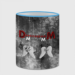 Кружка 3D Depeche Mode - Memento Mori gothic, цвет: 3D-небесно-голубой кант — фото 2