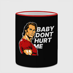 Кружка 3D Baby dont hurt me - Mike OHearn, цвет: 3D-красный кант — фото 2