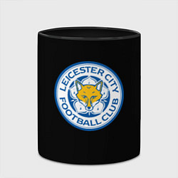 Кружка 3D Лестер фк, цвет: 3D-белый + черный — фото 2