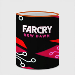 Кружка 3D Farcry new dawn, цвет: 3D-оранжевый кант — фото 2