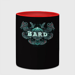 Кружка 3D Bard - Dnd, цвет: 3D-белый + красный — фото 2