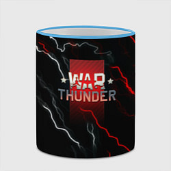 Кружка 3D Wartunder storm game, цвет: 3D-небесно-голубой кант — фото 2