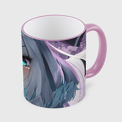 Кружка цветная Touhou Project Youmu Konpaku мило