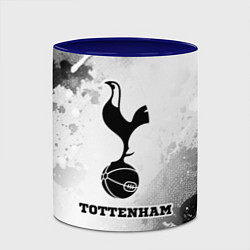 Кружка 3D Tottenham sport на светлом фоне, цвет: 3D-белый + синий — фото 2