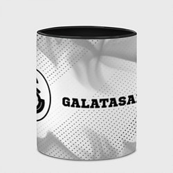 Кружка 3D Galatasaray sport на светлом фоне по-горизонтали, цвет: 3D-белый + черный — фото 2