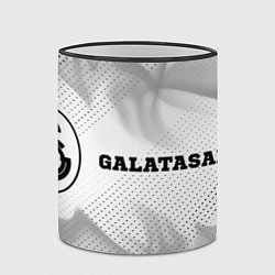 Кружка 3D Galatasaray sport на светлом фоне по-горизонтали, цвет: 3D-черный кант — фото 2