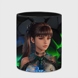 Кружка 3D Stellar Blade Eve, цвет: 3D-белый + черный — фото 2