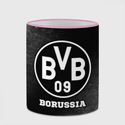Кружка 3D Borussia sport на темном фоне, цвет: 3D-розовый кант — фото 2