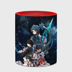 Кружка 3D Wuthering Waves - Game characters, цвет: 3D-белый + красный — фото 2