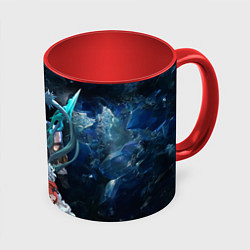 Кружка 3D Wuthering Waves - Game characters, цвет: 3D-белый + красный