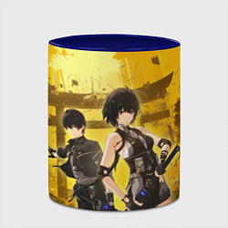 Кружка 3D Rover - Wuthering Waves, цвет: 3D-белый + синий — фото 2