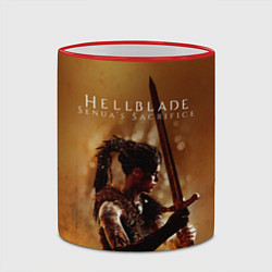 Кружка 3D Game Hellblade, цвет: 3D-красный кант — фото 2