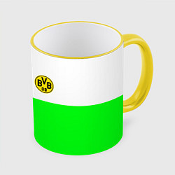 Кружка 3D Borussia color cport, цвет: 3D-желтый кант