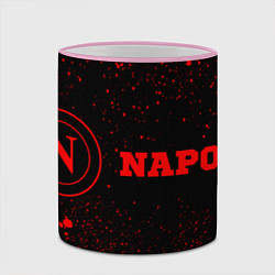 Кружка 3D Napoli - red gradient по-горизонтали, цвет: 3D-розовый кант — фото 2