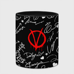 Кружка 3D Vendeta bend, цвет: 3D-белый + черный — фото 2