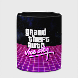 Кружка 3D GTA retro wave, цвет: 3D-белый + черный — фото 2