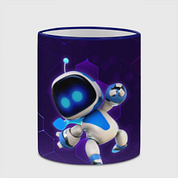 Кружка 3D Mascot - Astro Bot, цвет: 3D-синий кант — фото 2