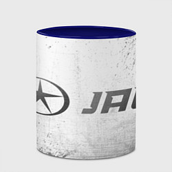 Кружка 3D JAC - white gradient по-горизонтали, цвет: 3D-белый + синий — фото 2