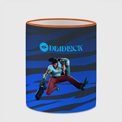 Кружка 3D Deadlock Shiv, цвет: 3D-оранжевый кант — фото 2