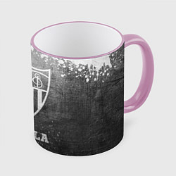 Кружка 3D Sevilla - grey gradient, цвет: 3D-розовый кант