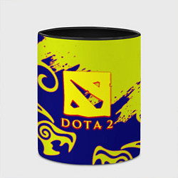 Кружка 3D Dota dragon steel, цвет: 3D-белый + черный — фото 2