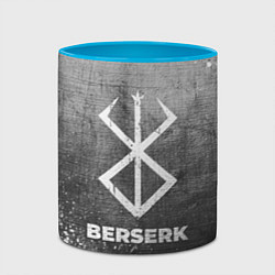 Кружка 3D Berserk - grey gradient, цвет: 3D-белый + небесно-голубой — фото 2