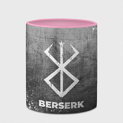 Кружка 3D Berserk - grey gradient, цвет: 3D-белый + розовый — фото 2