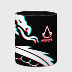 Кружка 3D Assassins Creed Shadows game, цвет: 3D-белый + черный — фото 2