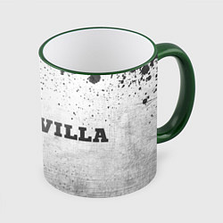 Кружка 3D Sevilla - white gradient по-горизонтали, цвет: 3D-зеленый кант