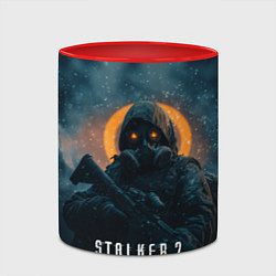 Кружка 3D Stalker 2, цвет: 3D-белый + красный — фото 2