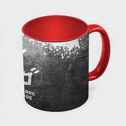 Кружка 3D JoJo Bizarre Adventure - grey gradient, цвет: 3D-белый + красный