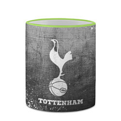 Кружка 3D Tottenham - grey gradient, цвет: 3D-светло-зеленый кант — фото 2