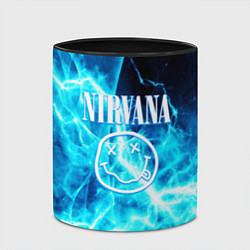 Кружка 3D Nirvana electro, цвет: 3D-белый + черный — фото 2