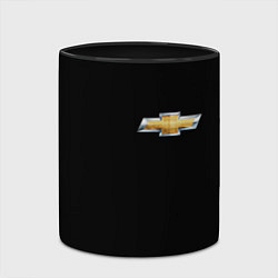 Кружка 3D Chevrolet logo, цвет: 3D-белый + черный — фото 2