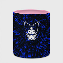 Кружка 3D Kuromi blue energy, цвет: 3D-белый + розовый — фото 2